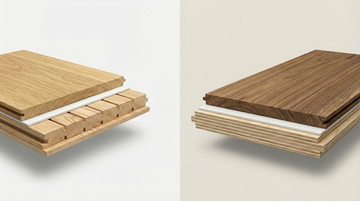 Чем отличается паркетная доска от инженерной доски: плюсы и минусы