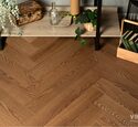 Кварц-виниловый ламинат Vinilam Herringbone IS11200 Паркет Винсент