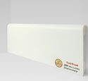 Плинтус дюрополимера Teckwood 80x13x2000 мм Белый ДП9