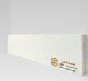 Плинтус дюрополимер Teckwood 60x15x2000 мм Белый ДП1