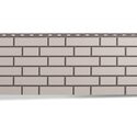 Цокольный сайдинг Альта-Профиль Кирпич Клинкерный Белый