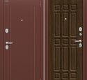 Входная дверь Браво R Любо Мини Антик Медный/Dark Barnwood