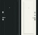 Входная дверь Браво R Сьют Kale Букле черное / White Wood