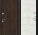 Входная дверь Браво R Модерн Kale Almon / Bianco Veralinga