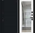 Входная дверь Браво R Джет-3 (RBE) Total Black / Snow Melinga