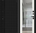 Входная дверь Браво N Лайнер-3 Black Carbon / Off-white