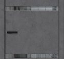 Дверь межкомнатная Bravo Браво-2.55 Slate Art / Mirox Grey