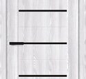 Дверь межкомнатная Браво Мода-22 Black Line Riviera Ice