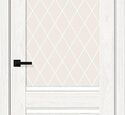 Дверь межкомнатная Браво Прима-3 White Dreamline / White Сrystal