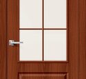 Дверь межкомнатная Браво-32С Л-01 (ИталОрех) / Magic Fog