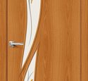 Дверь межкомнатная Браво-8Ф Л-12 (МиланОрех)