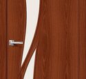 Дверь межкомнатная Браво-8С Л-11 (ИталОрех)