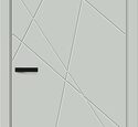 Дверь межкомнатная Граффити-5.Д.П Grey Silk