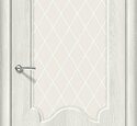 Дверь межкомнатная Браво Скинни-33 Casablanca / White Crystal