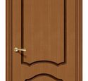 Дверь межкомнатная Браво Шпон файн-лайн Каролина  Ф-11 (Орех)
