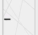 Дверь межкомнатная Браво Граффити-5.Д White Pro