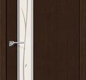 Дверь межкомнатная Браво Глейс-1 Twig 3D Wenge