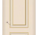 Дверь межкомнатная эко шпон Браво Классико-32G-27 Ivory