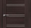 Дверь межкомнатная эко шпон Браво Порта-28 Wenge Veralinga