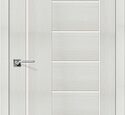 Дверь межкомнатная эко шпон Браво Порта-29 Bianco Veralinga/Magic Fog
