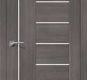 Дверь межкомнатная эко шпон Браво Порта-29 Grey Veralinga