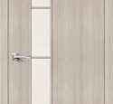 Дверь межкомнатная эко шпон Браво Тренд-4 Cappuccino Veralinga