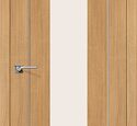 Дверь межкомнатная эко шпон Браво Порта-25 alu Anegri Veralinga