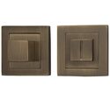 Фиксатор на квадратной розетке A/Z-2WC AB Бронза