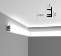 Карниз под подсветку Orac Luxxus C381 L3