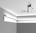 Карниз под подсветку Orac Luxxus C382 L3