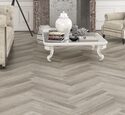 Ламинат SPC Firmfit Herringbone Дуб серый браш 2963