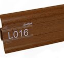 Плинтус LinePlast Стандарт L016 Светлый махагон