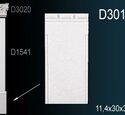База пилястры Перфект D3012