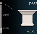 Капитель пилястры Перфект D3528