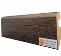 Плинтус МДФ Teckwood Цветной 75x16x2150 мм Венге Комби