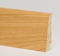 Плинтус Pedross 58x20х2500 мм Дуб без покрытия
