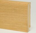 Плинтус Pedross 80x18x2500 мм R9 Дуб без покрытия