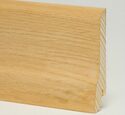 Плинтус Pedross 80x20x2500 мм Дуб без покрытия