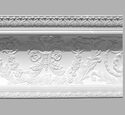 Плинтус потолочный с рисунком 95146 Decomaster