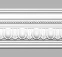 Плинтус потолочный с рисунком 95608 Decomaster