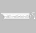 Плинтус потолочный с рисунком DT-88152 Decomaster