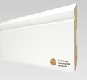 Плинтус МДФ Teckwood 120x16 Белый фигурный