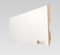 Плинтус МДФ Teckwood 140x16 Белый  Роял