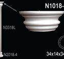 Капитель полуколонны Перфект N1018-1