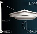 Капитель полуколонны Перфект N1020-1
