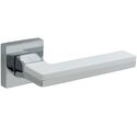 Ручка дверная Z-999 C/PW Хром/Белый