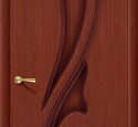 Дверь межкомнатная Браво Шпон файн-лайн Эксклюзив  Ф-15 (Макоре)