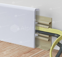 Плинтус Alpine Floor Rico Concept RC80000 Белый