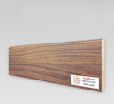Плинтус МДФ Teckwood Цветной 80х10х2150 мм Орех Найт