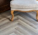 Кварц-виниловый ламинат Vinilam Herringbone IS11122 Эрмитаж паркет 43 класс 6,5 мм